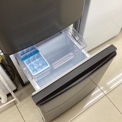 【1年保証】2ドア冷蔵庫 MITSUBISHI MR-P15J-Hの画像