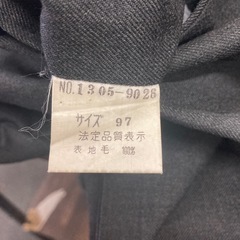 メーカー不明　ウールスラックス　サイズ97の画像