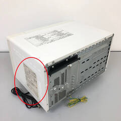 ss7619  パナソニック オーブンレンジ NE-T155-W ホワイト Panasonic 電子レンジ 15L 横開き 白 ターンテーブル コンパクト シンプル オーブンレンジ 中古の画像