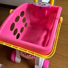お買い物カート　室内遊び　中古品の画像