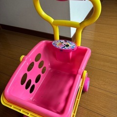 お買い物カート　室内遊び　中古品の画像