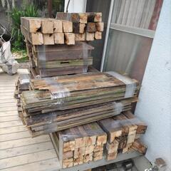 決まりました　薪、廃材の画像