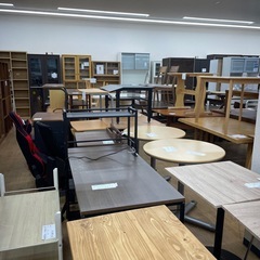 ★リユースのサカイ幸手店★SJ9813★平インテリア産業　デスク&ワゴンセット　クリーニング済み の画像