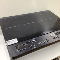 ○【中古家電】  IRIS  OHYAMA  2口 ガスコンロ ...
