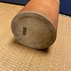 陶器の傘立て　傘置き　焼物の画像