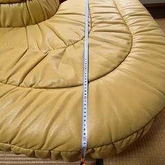 本革カウチソファの画像