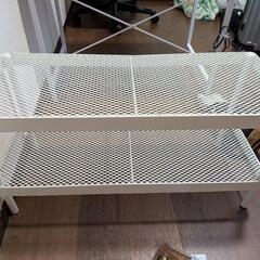 ikea シューズラックの画像