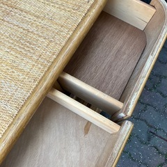 難あり　籐　引き出しの画像