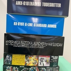 ガンプラ　5個セットの画像