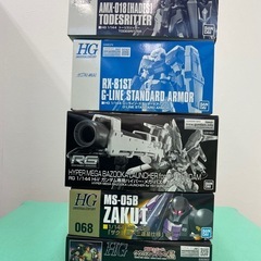 ガンプラ　5個セットの画像
