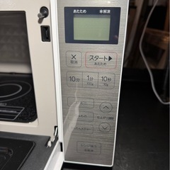 G1001 電子レンジ　美品　キッチン家電　フラットテーブル　　Haier　の画像