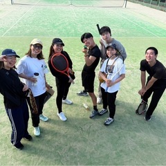 硬式テニスサークル🎾活動場所:柴島テニスコート、靭テニスコート
