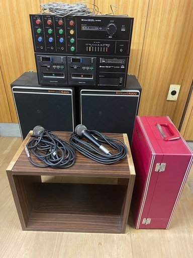 カラオケ機器 8トラ セット
