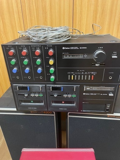 カラオケ機器 8トラ セット