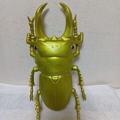 値下げ、特大カブトムシ＆ヒラタクワガタフィギィアの画像