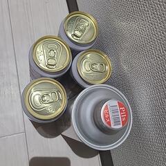 お酒　アルコール　ビール5本の画像