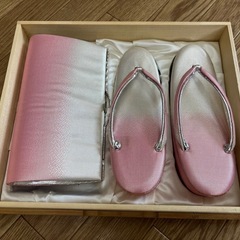 着物用バッグ&草履の画像