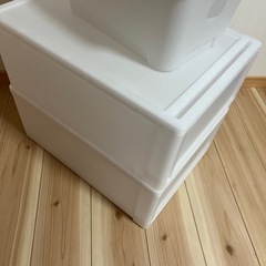 カインズ　衣装ケース　タンス　ダイソー　蓋つき収納の画像