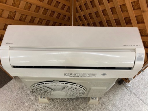 【愛品館江戸川店】日立 2.2kw(主に6畳用）冷暖房ルームエアコン　RAS-KD22L（2021年製）