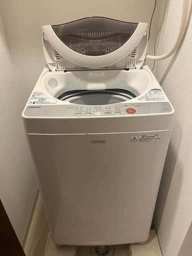 洗濯機　TOSHIBA 5kg