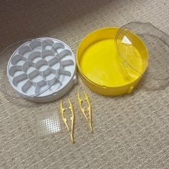 【決まりました！】アイロンビーズのケースとピンセットの画像