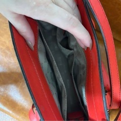 マイケルコース　レッド ショルダーバッグの画像