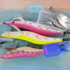 【・・商談中】中古釣具 タコ釣り仕掛けセット 新品中古混合の画像