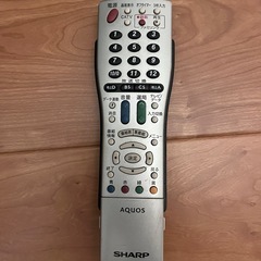 シャープ20型液晶テレビの画像