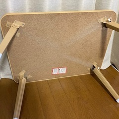 【交渉中！】お早めに！折り畳みテーブル（小）の画像