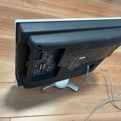 シャープ20型液晶テレビの画像