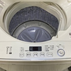 取りに来れる方限定！SHARP（シャープ）の全自動洗濯機です！の画像