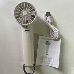 携帯扇風機 瞬間冷却プレート 熱中症対策の画像