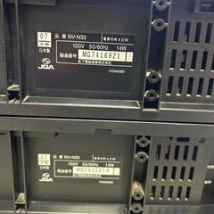 パナソニックVHSビデオデッキ　　　の画像
