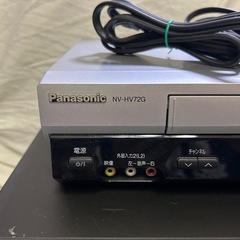 パナソニックVHSビデオデッキ　　　の画像