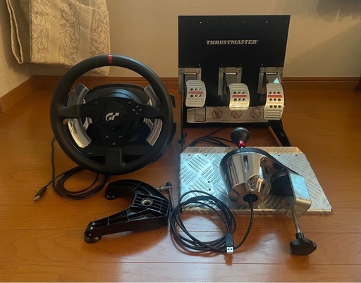 【引き取り限定】ハンコンセット(ハンコン、ペダル、シフター、サイドブレーキ、トラック用シフト、コックピット)