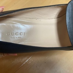 グッチ GUCCI パンプス ホースビット レザー ヒール シューズ 靴の画像