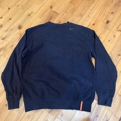 00s NIKE ナイキ 銀タグ スウェット XL センターロゴ 古着 レアの画像