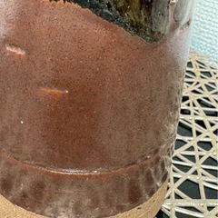 配送可能　好正　在銘　花器　窯印あり　華道具　 茶道具 古美術品 骨董　アンティーク　古道具　花入 花瓶　の画像