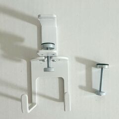 未使用に近い【サンワサプライ】クランプ式テーブルフック 定価1180円　（バッグハンガー ヘッドフォンハンガー　ヘッドフォン収納　ヘッドホン収納　ヘッドフォンラック　デスクハンギング　フック）の画像