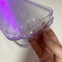 新品！冷蔵庫 卵収納ケース たまご入れ クリア 保存容器 ダイニング 食器の画像