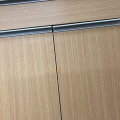 J5500【リユースのサカイ柏店】　食器棚　ナチュラル　クリーニング済みの画像