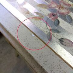 ロココ調 2段チェスト 幅：約70cm 猫脚 収納 家具 北欧 コンソール ヴィンテージ 札幌市 中央区 南12条の画像