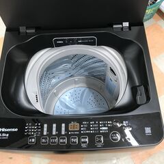 【ｼﾞｬﾝｸﾞﾙｼﾞｬﾝｸﾞﾙ金沢店】洗濯機 ハイセンス HW-G55E2K 2024年製 ※当店6ヶ月保証の画像