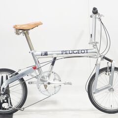 PEUGEOT 折りたたみ自転車 ホワイト