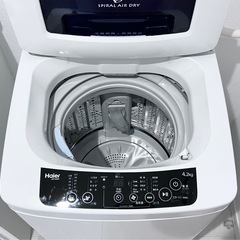 洗濯機　終了しています　　の画像