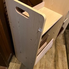 子供用　収納ケースの画像