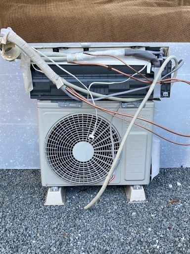 FUJITSU 富士通 エアコン 6畳用 2019年製 ノクリア  AS-A229H 室外機型番 AO-A229