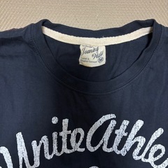 プリントTシャツ　紺色の画像
