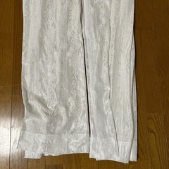 長さ130cmレースのカーテン 2枚の画像