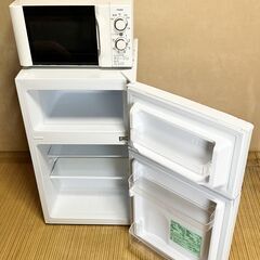 ■美品　冷蔵庫＆電子レンジセット　の画像